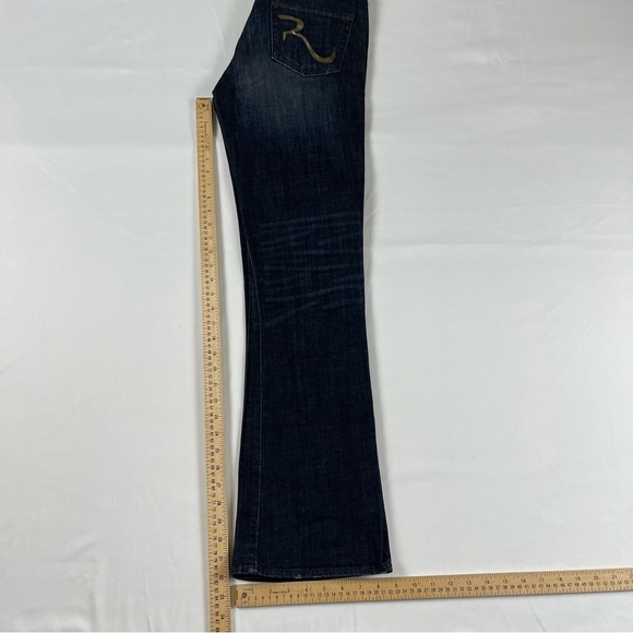 ROCK & REPUBLIC Kasandra Dark Wash Mid-Rise Bootcut Jean Size 10 - Picture 16 of 16
